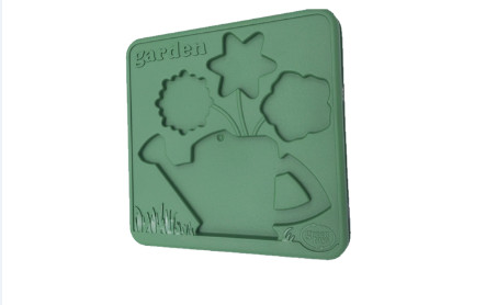 Plastic Cover HDPE Injection Molding Garden Puzzle Tray Nontoxic Children Kid Toys