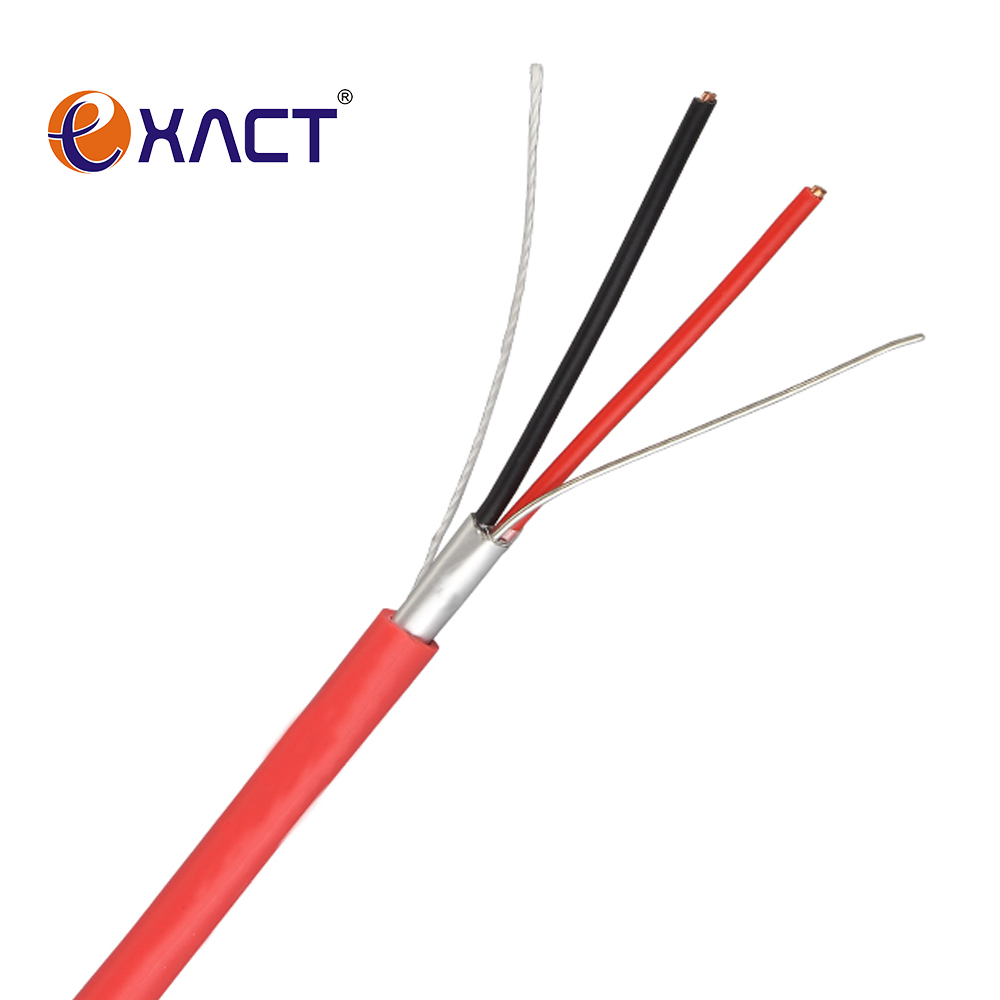 Fire Alarm Cable LPCB EN50200 PH30/120 Shielded 2 Core 1.5mm2 PVC Jacket for Systems