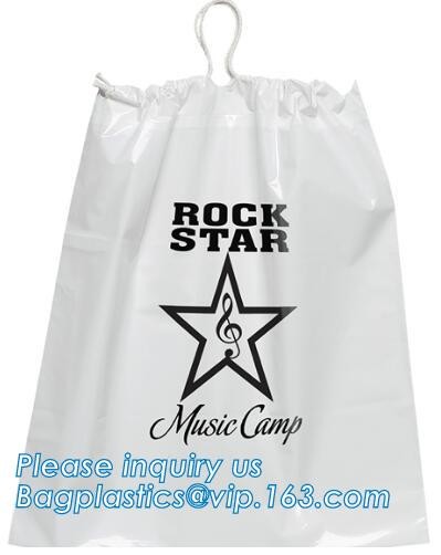 Biodegradable 22" X 28" Nylon Laundry Bags Two Shoulder Straps For Easy Backpack Carrying With bagplastics bagease packa
