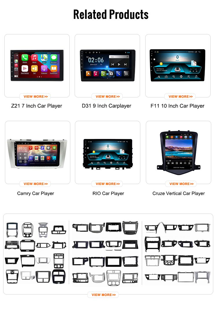 Android 10 Car radio Touch screen ips 7/9/10 inch Android Car DVD player with GPS BT WIFI Universal Radio