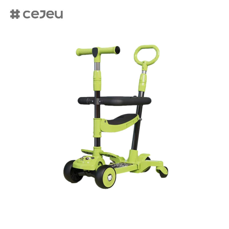 CJ-E300-10,with seat cushion,lights,music,Push handle,can be adjusted 68-85cm,let the child Adjust height at any time