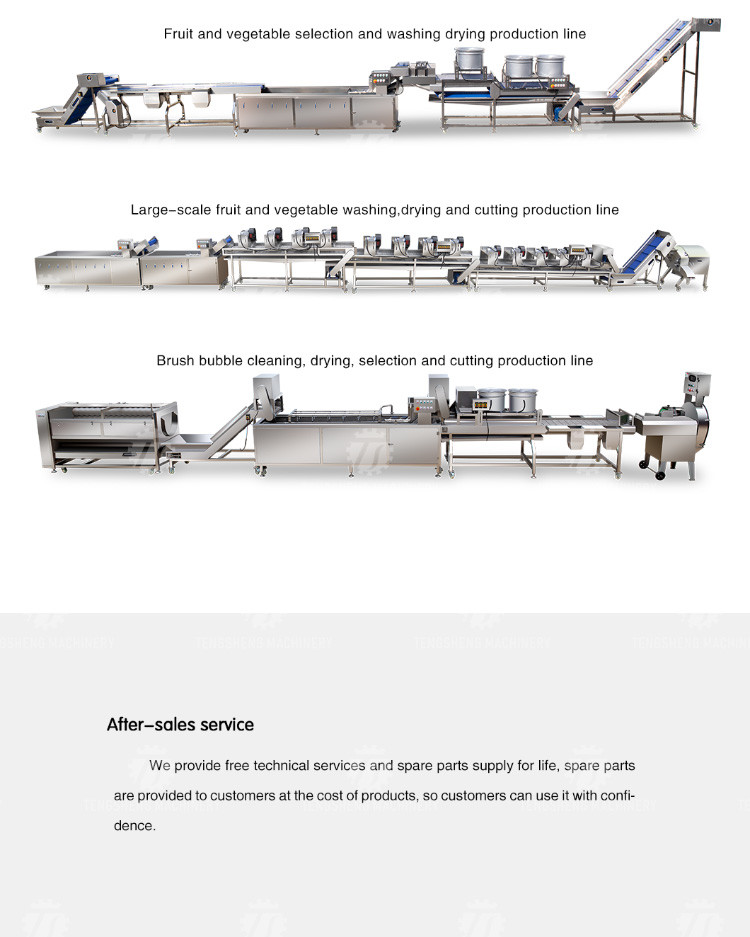 2KW 300KG Manual selection sorting table stainless steel air - drying selection machine is efficient