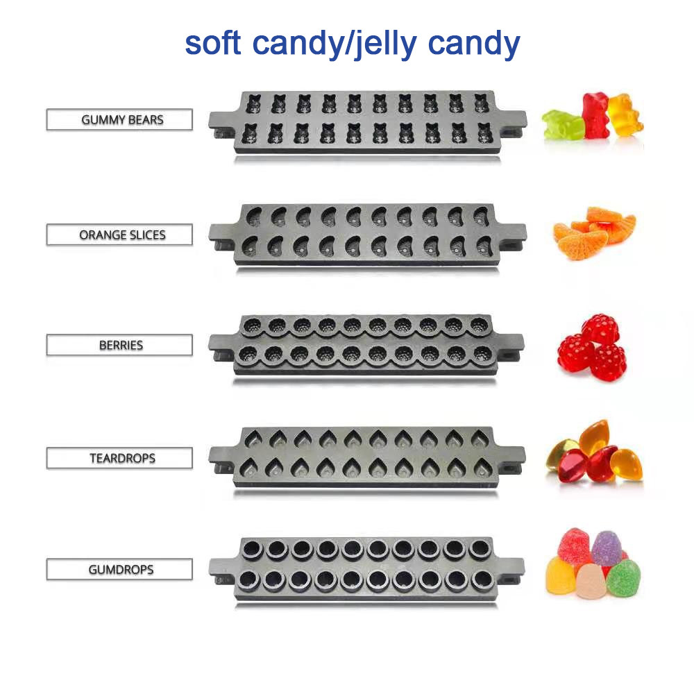 380V Depositing Automatic Candy Making Machine Electric Control