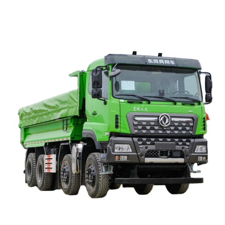 350HP Engine Power Dongfeng Dump Dumper Truck for 4x2 6x4 8x4 Tipper Left Hand Drive