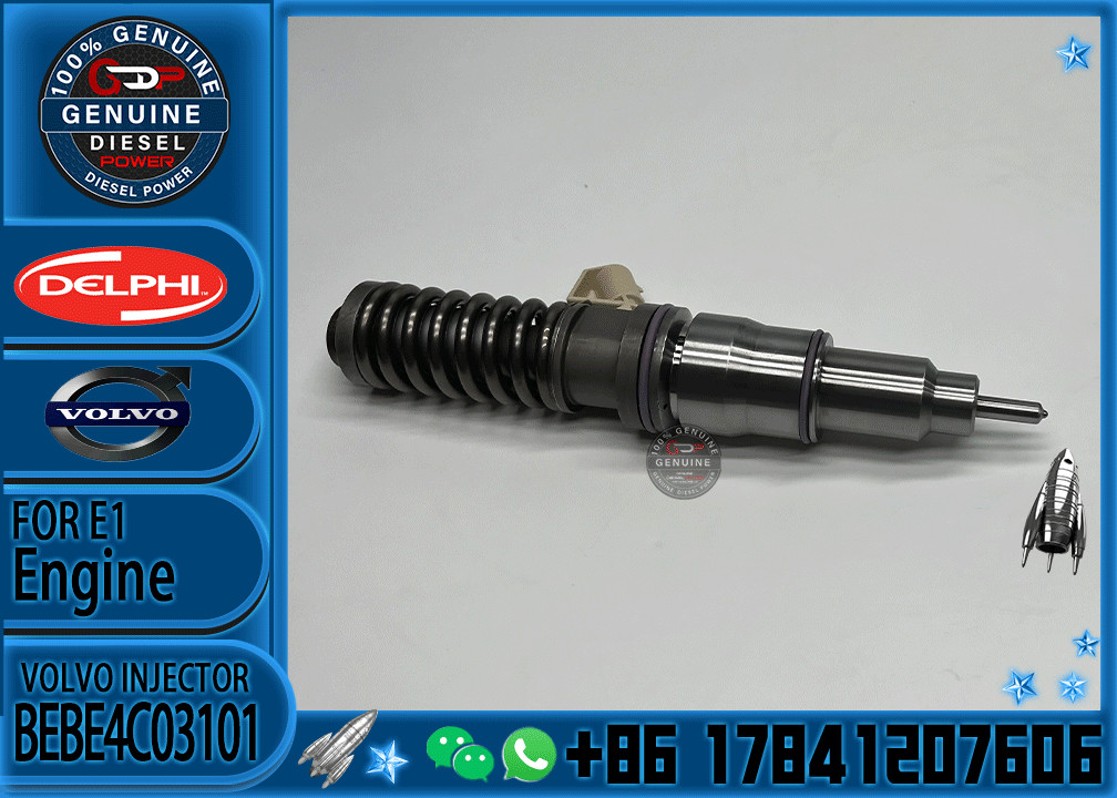 Common Rail Injector 20500620 BEBE4C03001 BEBE4C03101 BEBE4C04002 BEBE4C04102 BEBE4C04001 BEBE4C04101
