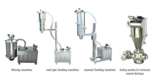SS 2000kg/H Conveyor Vacuum Charging Machine Heat Resistant