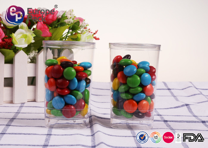 Dessert Disposable Plastic Cups With Lids