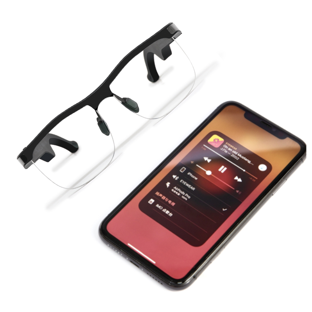 2021 Latest 5.0 Technology Intelligent Bone Conduction Calling Phone Listen Music With Intelligent Music Glasses