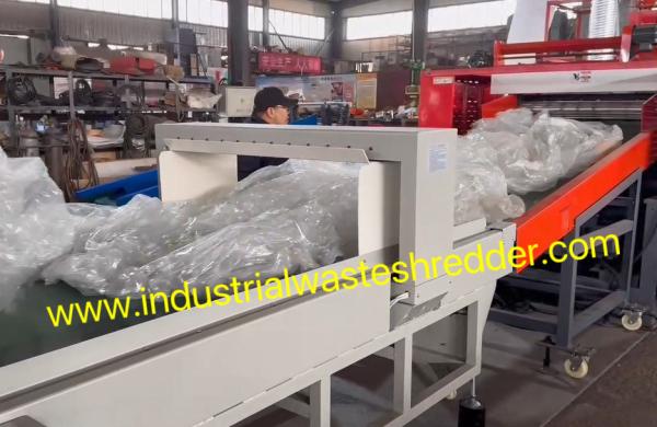 2400F PE PP PET Plastic Film Shredder, High Efficiency Monofilament film