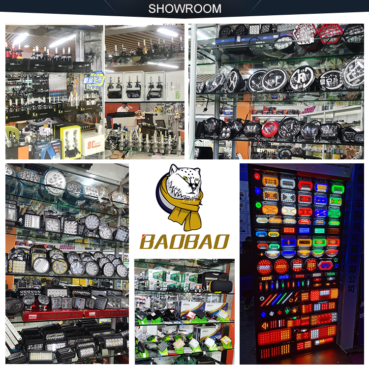18W RGB Flash Round 3inch Car Truck Available LED Work Light