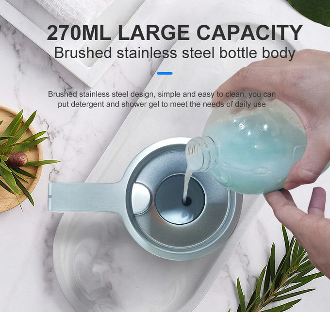 9oz Touchless Sensor Liquid Soap Dispenser Infared Motion Dish Wash Countertop