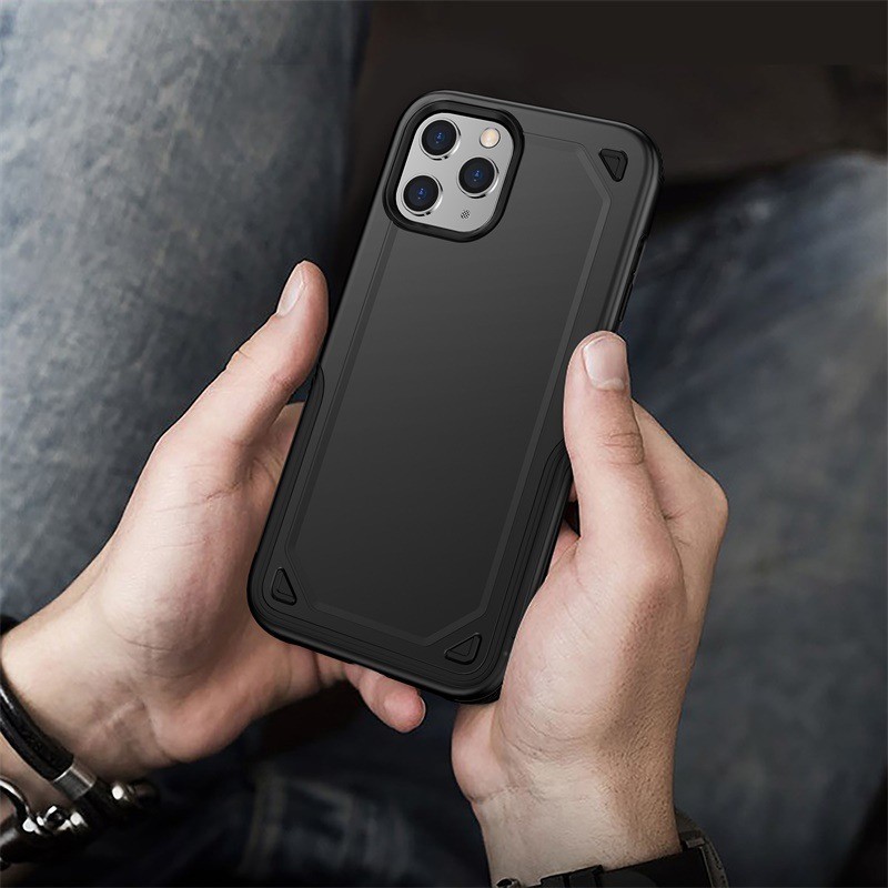 Hybrid TPU PC Phone Case Anti Slip Bumper Phone Cover For Iphone 12