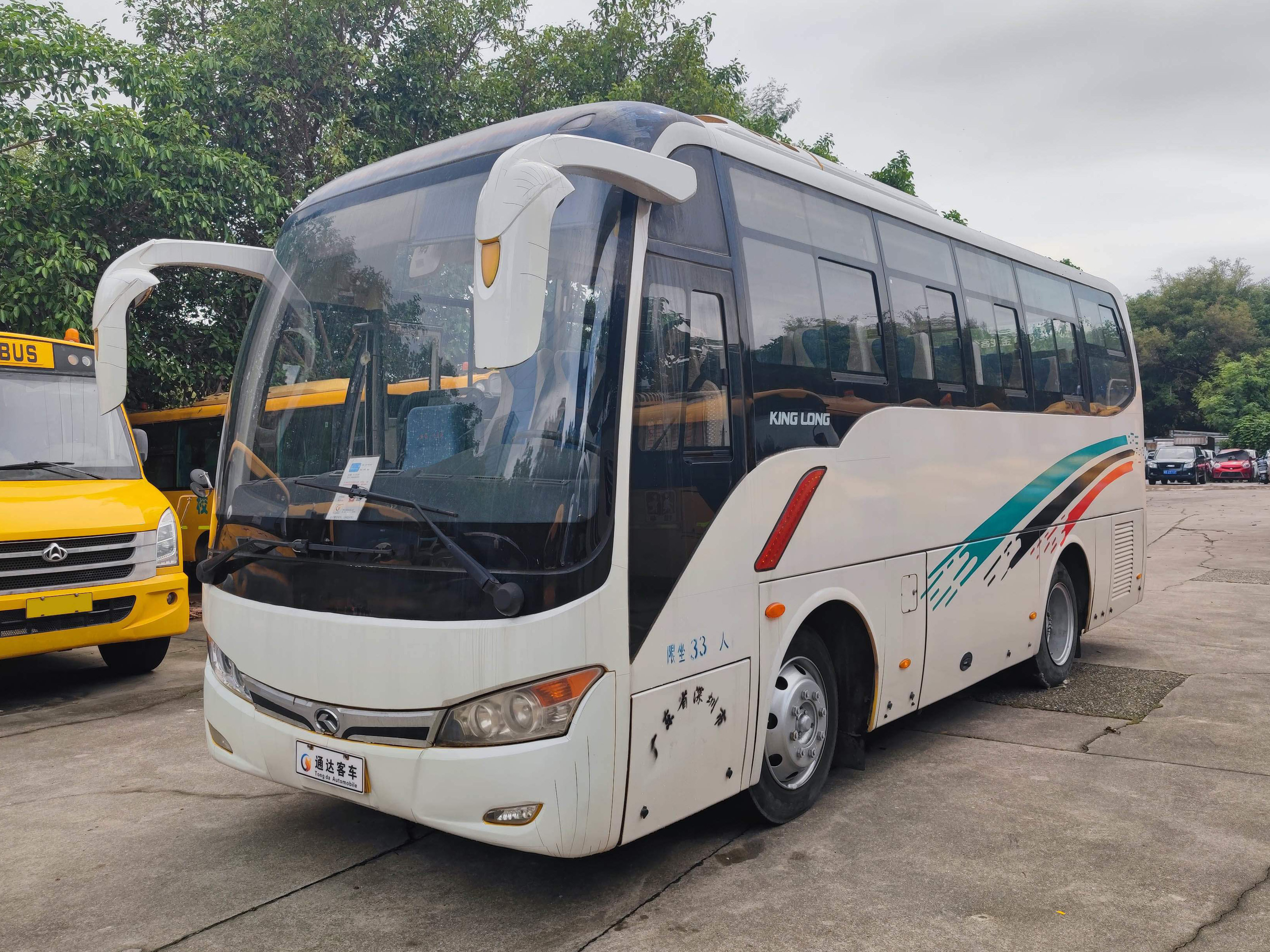 33 Seats Used King Long Coaches XMQ Used Left Hand Drive Buses