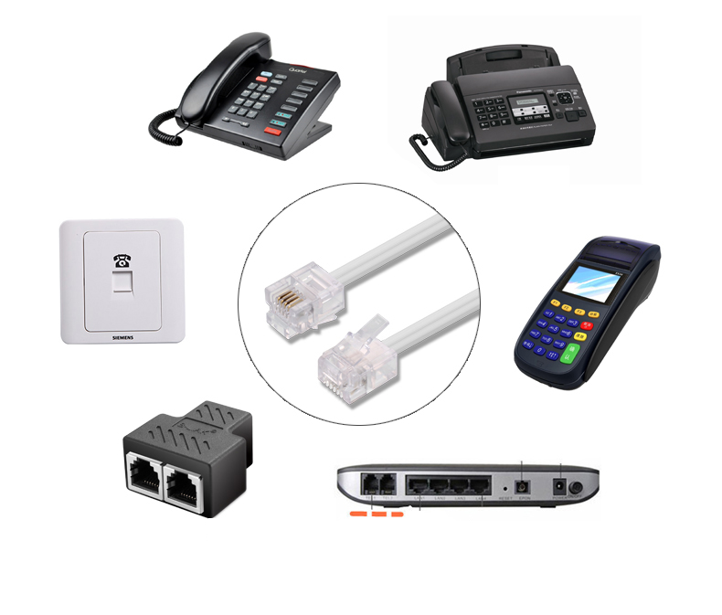 Long Distance Communication Telephone Line Cable For Home Office OEM/ODM