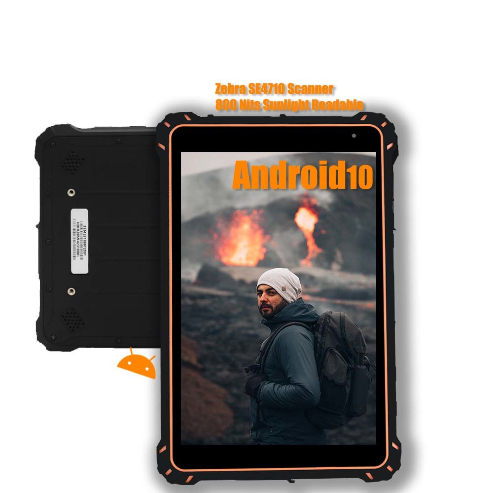 Sturdy Bluetooth Tough Android Tablet , Multifunctional Rugged Fanless PC