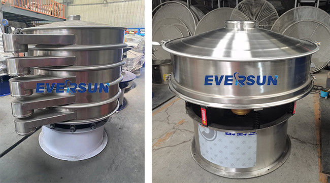 1200*1000*1000mm Vibrating Filter Sieve With 15 - 30 Degree Screen Angle