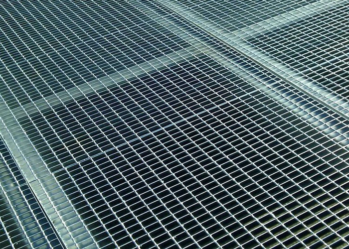 ODM Square Galvanized Catwalk Steel Grating Anti Rust Fire Proof