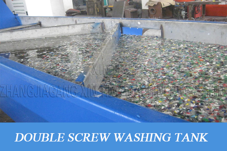 Mineral Bottle / Post Consumer Bottle Pet Bottle Washing Recycling Line Big Capacity