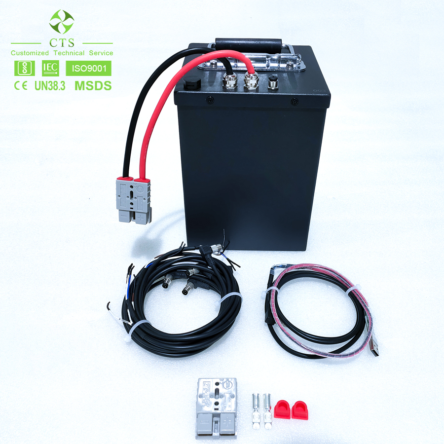 CTS Battery 48V 40ah Rechargeable Lithium Batteries For Electric Bicycles With BMS