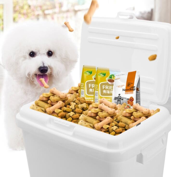 Food grade square Plastic Bucket 20 liter with lid, dog food plastic container, PP/PE Plastic dogs-food Bucket Pail Easi