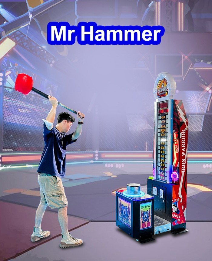Coin Operated Mr Hammer Ticket Redemption Boxing Game Machine Boxing Game Machine