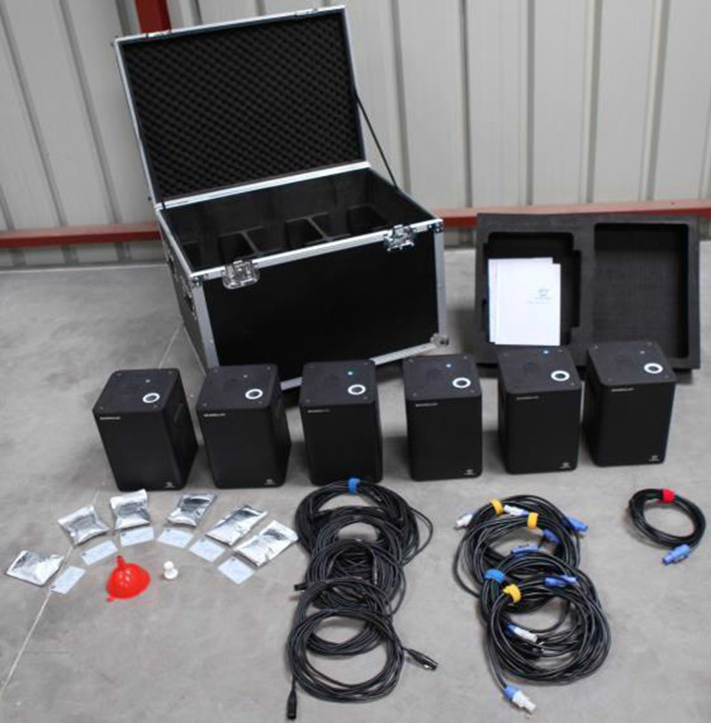 Special effects machine FALL similar as waterfall fireworks effects for indoor and outdoor use