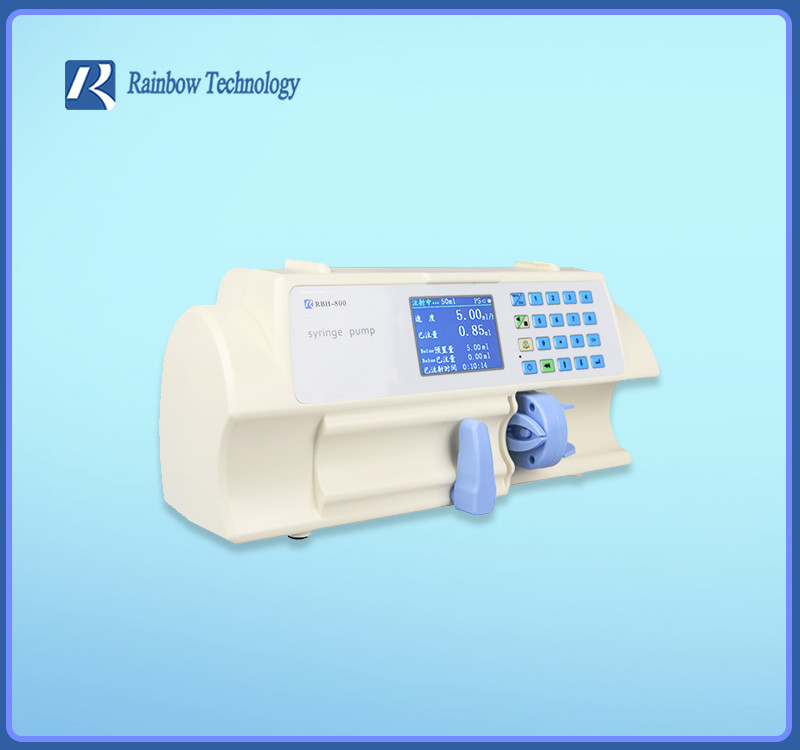 Reliable Safe Portable Syringe Pump Multi Model Wireless Communicating Module