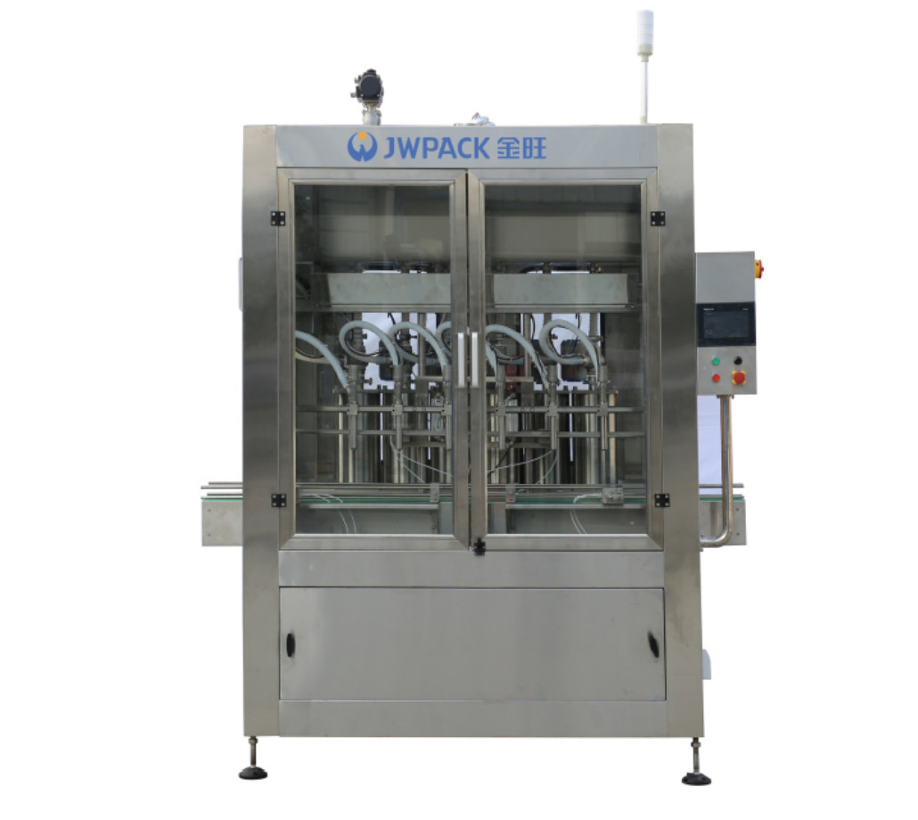Round Bottle Automatic Piston Filling Machine 2000BHP 1000-5000ml