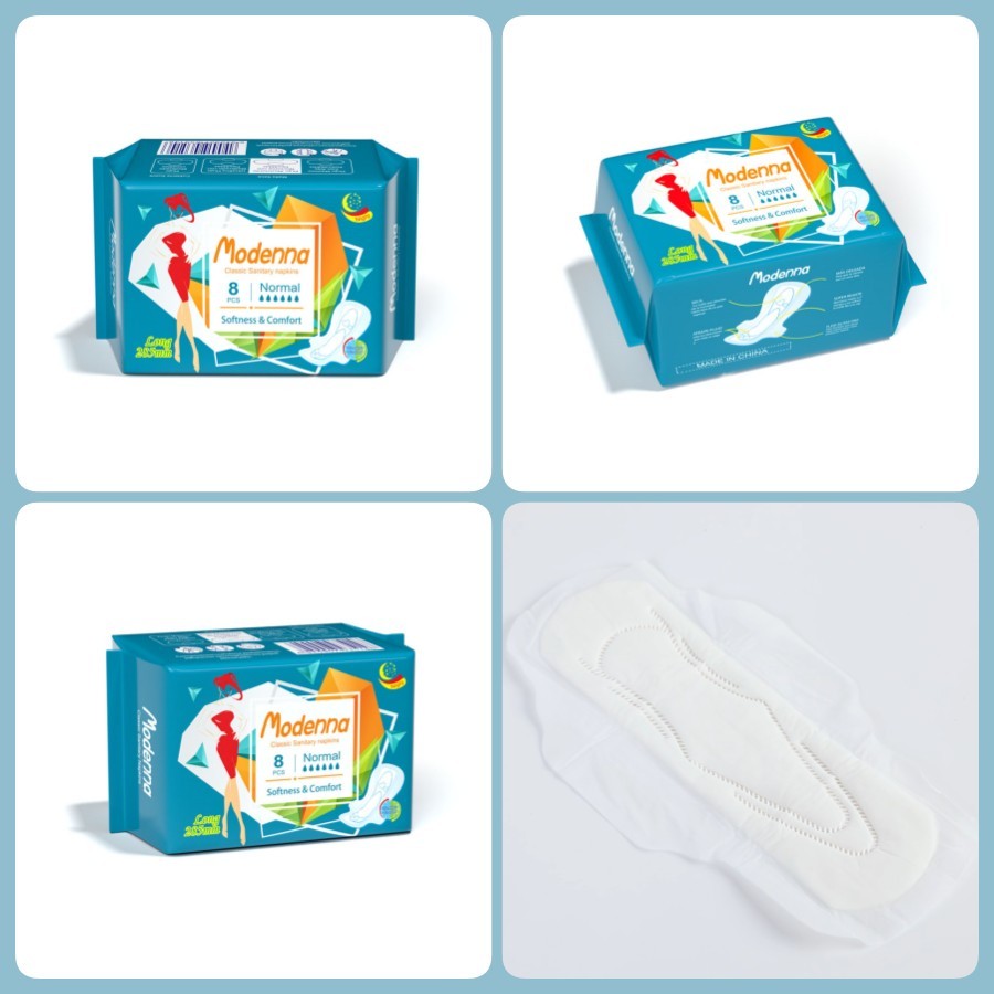 Bamboo Charcoal Women's Feminine Pads Menstrual Sanitary Pads Hygiene