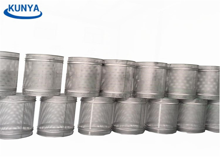 300um 304ss Candle Sintered Filter Elements Metal Perforated Stainless Tube