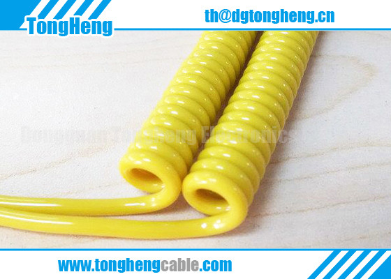 New Popular Oil Resistant Automotive Grade Customized Trailer Curly Cable