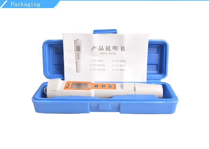 Pocket Portable Digital PH Meter Water Resistance With Mini LCD Display