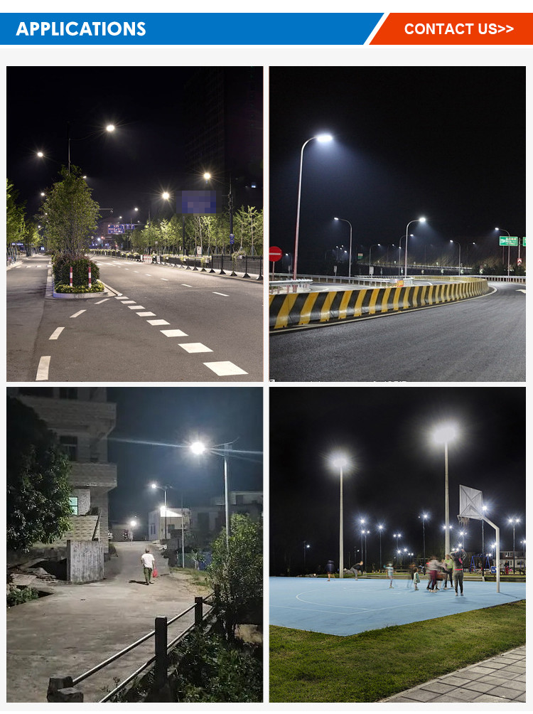 SMD3030 IP65 Waterproof Outdoor Led Street Light Customized