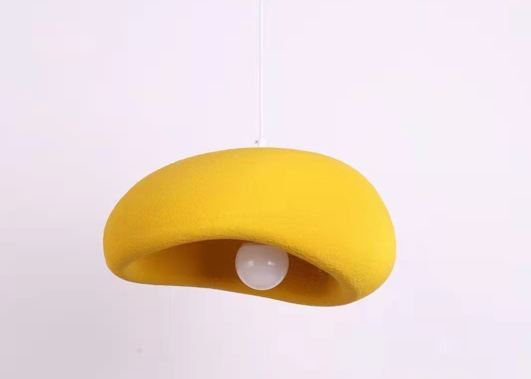 Cement and concrete and resin light fixtures travel hotel and house contemporary pendant lamp