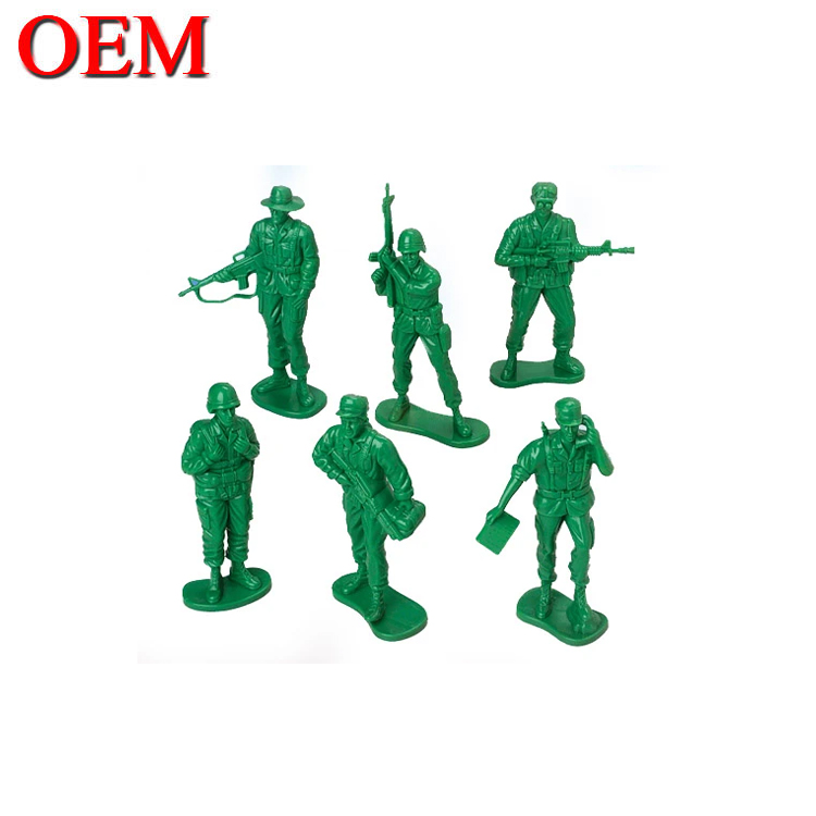 Custom Army Man OEM Soldiers Action Figurines Playing Set Military plastic toy figure