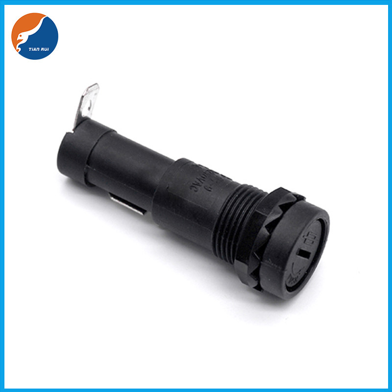 Glass Cartridge R3-11 5x20mm Chassis Mount Fuse Holder Bayonet Cap Panel