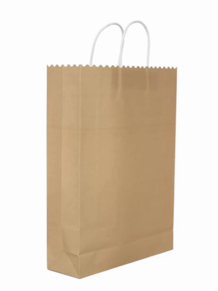 environmental brown kraft snack takeout paper bags