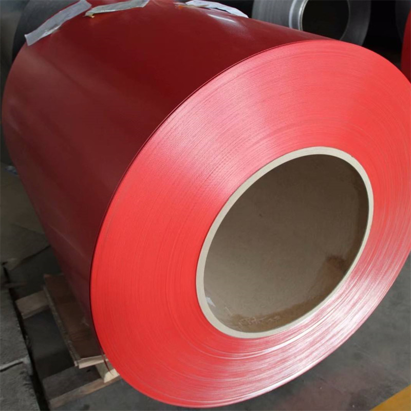 Cold Rolled Plain Color Coated Coils Custom Color Ppgi Prepainted DX51D SGCC Q235b