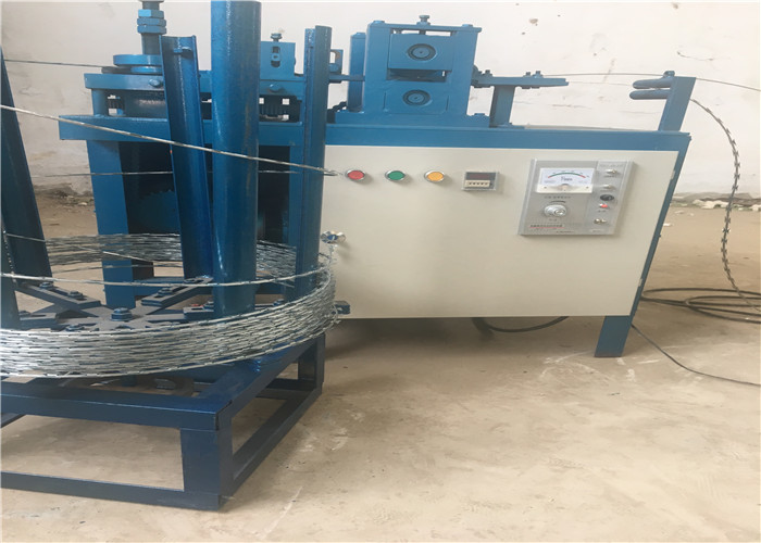 High Speed Full Automatic Razor Wire Making Machine