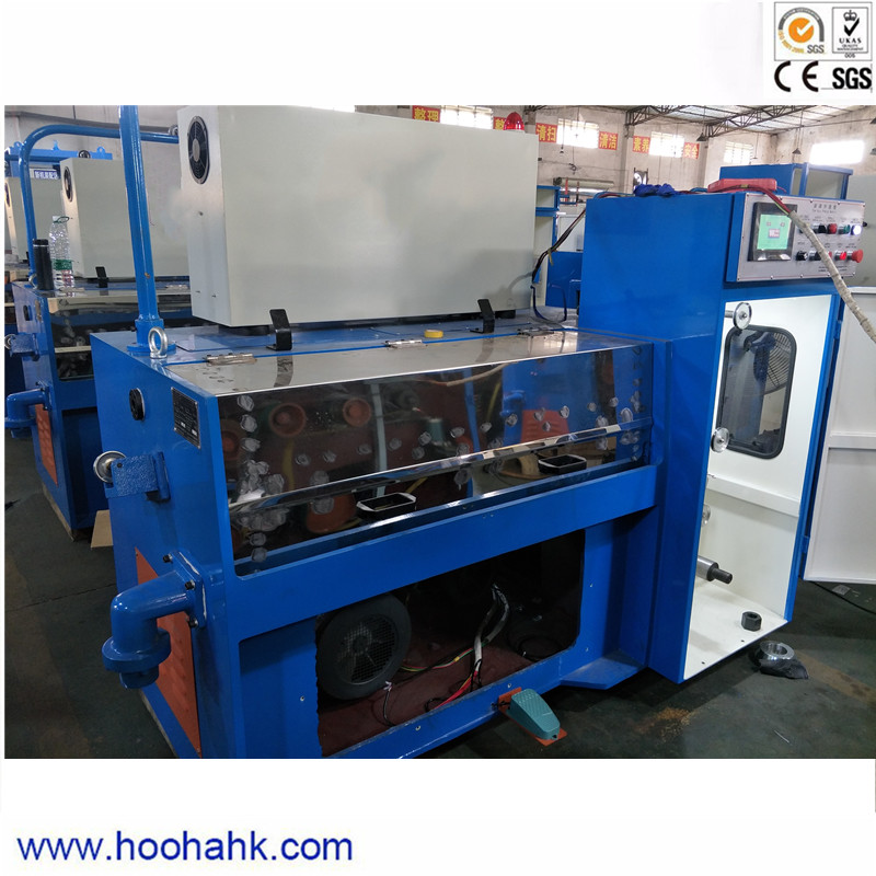 Durable 24D Horizontal Copper Wire Drawing Machine Belt Transmission Type