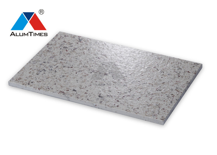OEM Stone Veneer Honeycomb Panels , Weather Resistant ACP Panel Sheet