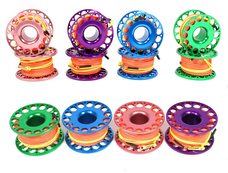 Seawater Resistant Scuba Diving Accessories Spinner Spool Stainless Steel