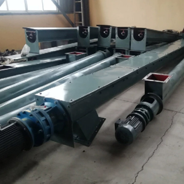 U Shaped Screw Conveyor Spiral Blade Sealed Structure Conveyor Lifting Equipment