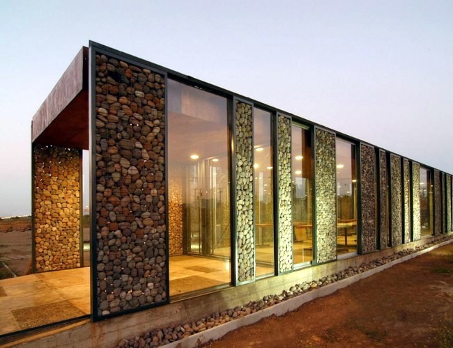 2.5-3.7mm Galvanized Welded Wire Mesh Gabion Steel Mesh For Building Exterior Walls