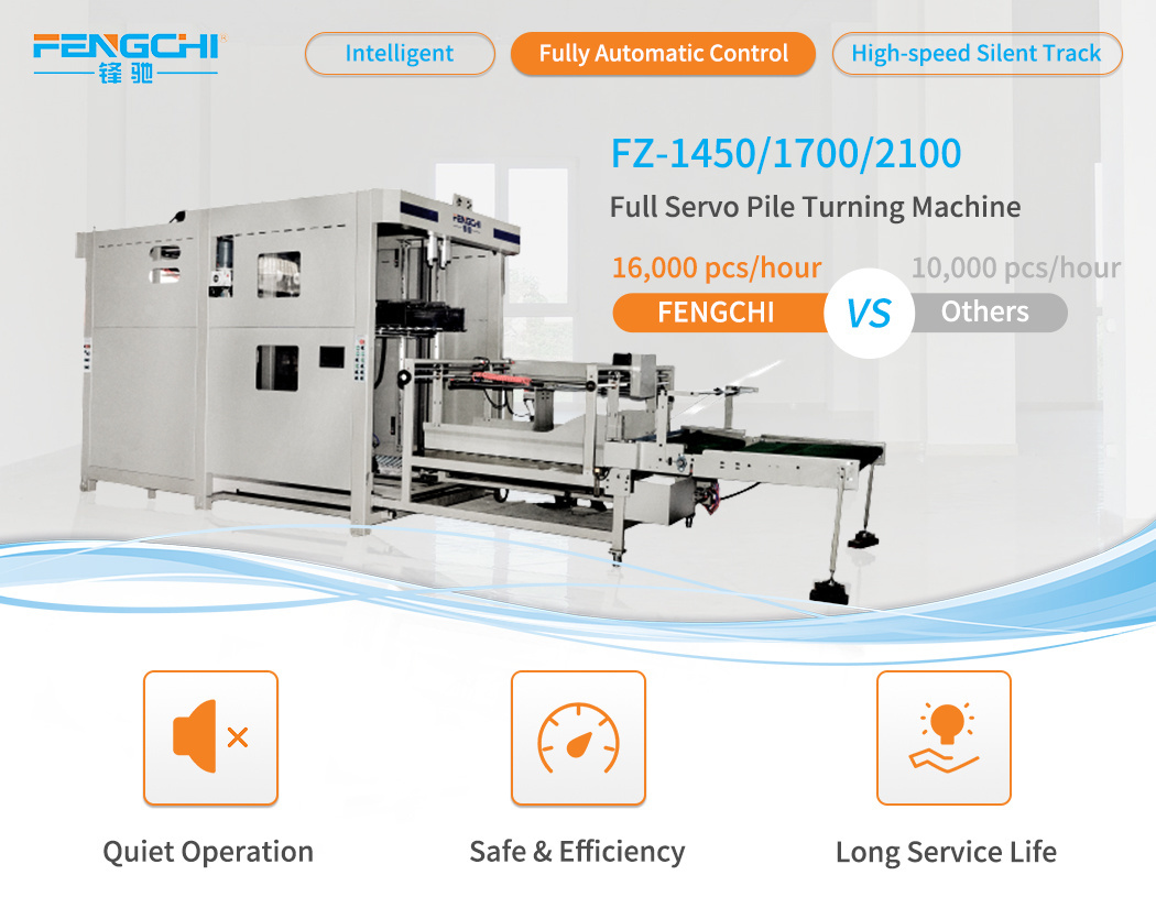 Automatic High Speed Flip Flop Corrugated Paper Pile Turner for Packaging Industry