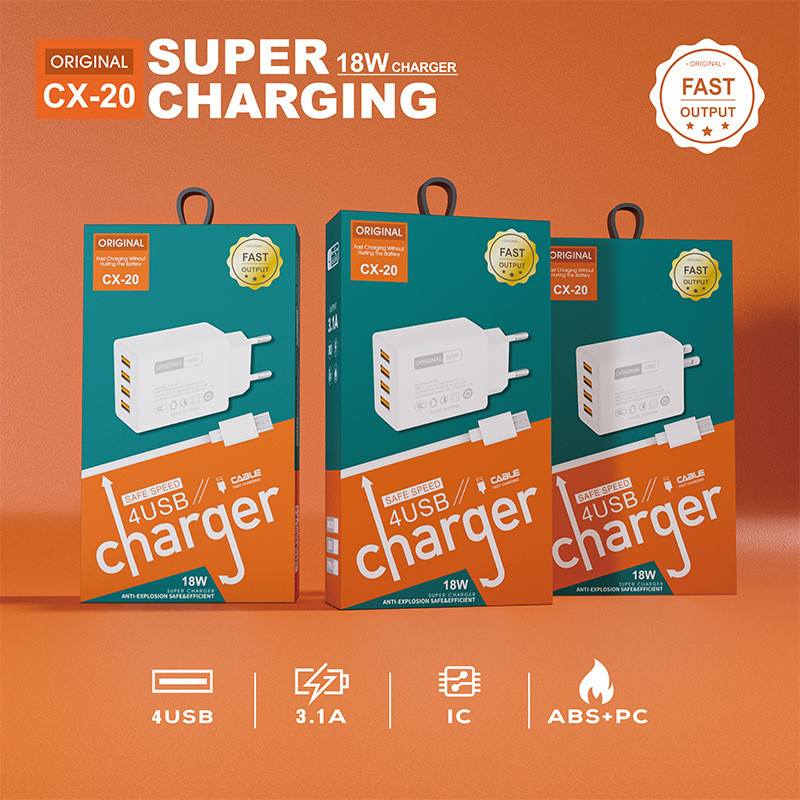 18W USB Charger Kits