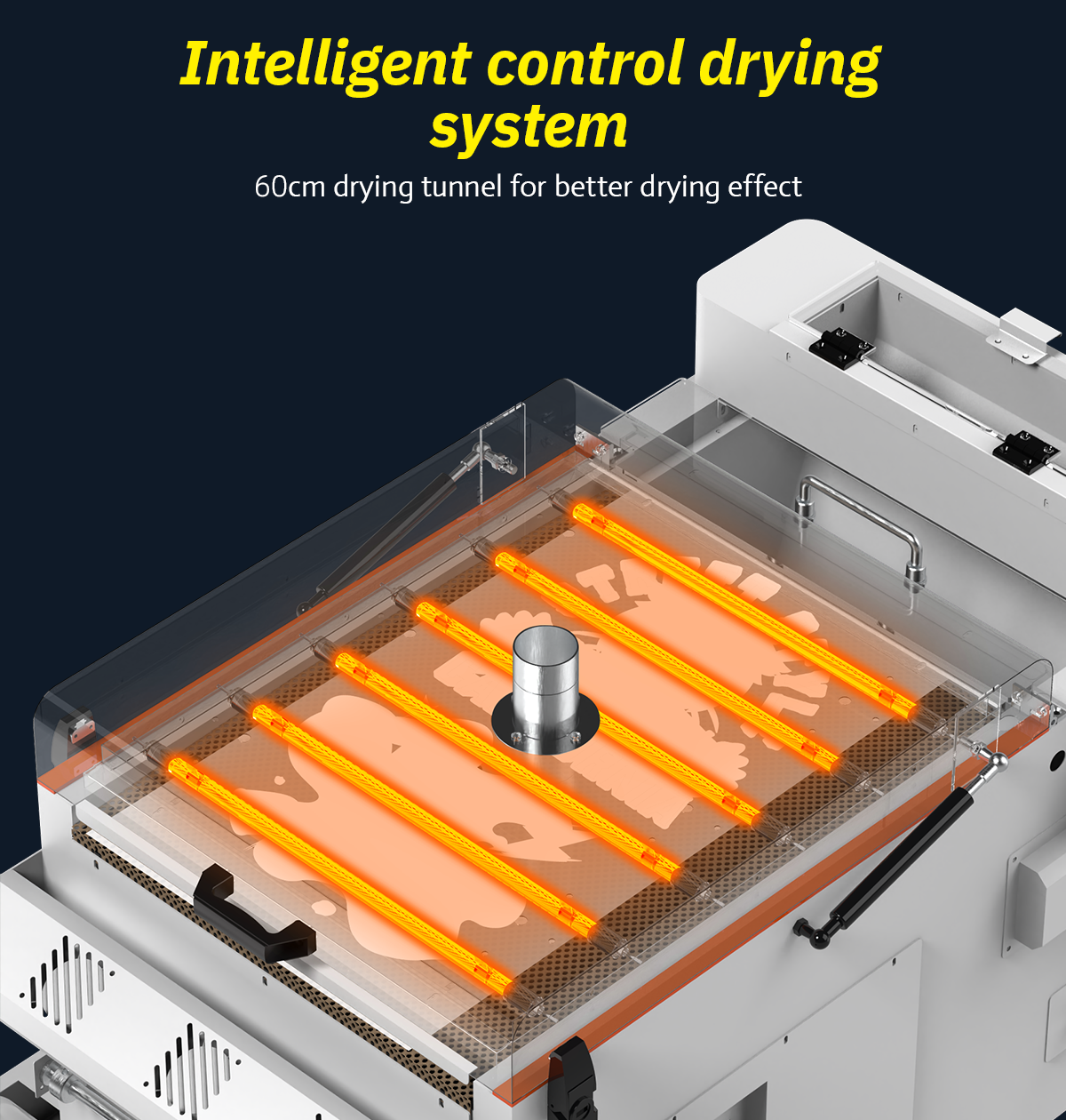 Ingani 30cm DTF Powder Shaker and Dryer A3 A4 Dtf Printer Printing Machine 12in Dtf Printer With Auto Shaker and Dryer