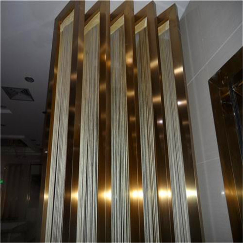 Mirror Finish Silver Stainless Steel U Channel U Shape Profile Trim 201 304 316 for wall ceiling furniture decoration