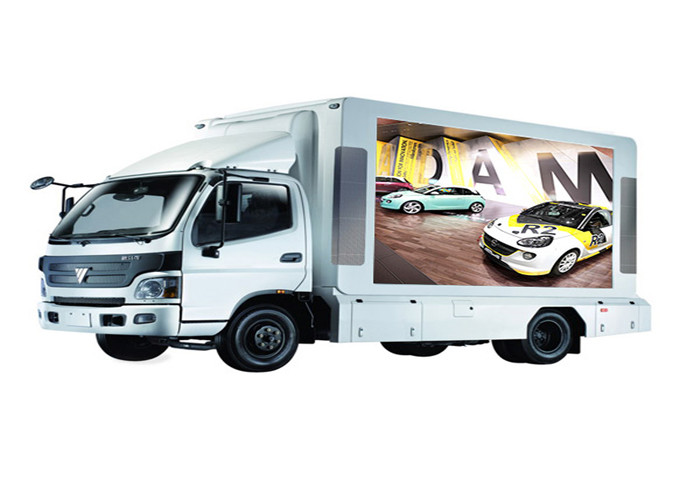 Energy Saving 6.67mm Mobile Truck LED Display 1280*960mm Cabinet Size