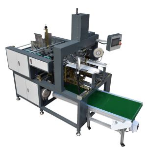 Buy cheap Automatic Edge Mounting Machine for rigid boxes with High-Speed 60-90pcs/min product